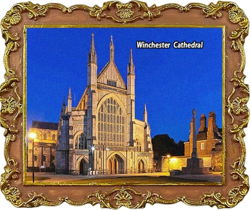 Winchester Cathedral UK Kühlschrankmagnete, Reise-Souvenir, Kühlschrankdekoration, Magnet