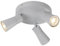 SLV PURI 2.0 Cone, Wand- und Deckenaufbauleuchte, rund, 3 x max. 6 W GU10, grau