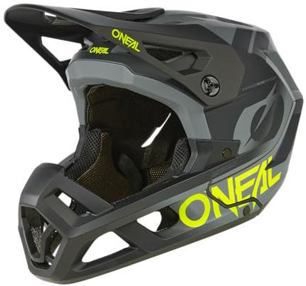 O'NEAL SL1 Helmet Strike Schwarz/Türkisblau/Größe XS