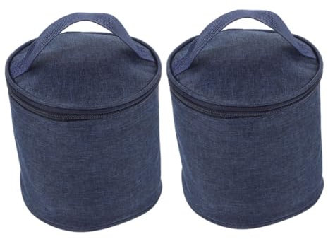 COLLBATH 2stücke Isolierte Lunchtasche Für Jungen Großes Fassungsvermögen Tragbar Für Reisen Arbeit Schule Picknick Aus Aluminiumfolie Hält Mahlzeiten Warm