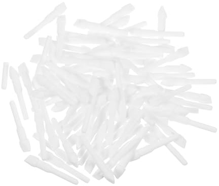 GARIOUANS 100 Stück Marker Ersatzspitzen Weiche Nylonspitzen Nachfüllbare Acrylmarker Pinselstifte Ersatz für Wasserfarben Stifte Kompatibel Künstlerbedarf