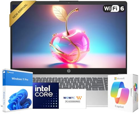 HP New Generation 15.6 FHD Business Laptop, Intel Core 7 150U(10 Cores, Up to 5.4 GHz), 32GB RAM, 2TB PCIE, Microsoft Copilot, Bluetooth 5.4, Ultra Quiet Design, Long Battery Life | Windows 11 Pro