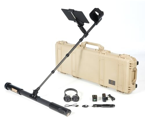 OKM 3D-Bodenscanner Fusion Professional Plus - multifunktionaler Detektor für Schatzsuche, Archäologie und Ingenieure - LiveStream-Ortung und sofortige Live-Bilder, Koffer + Zubehör