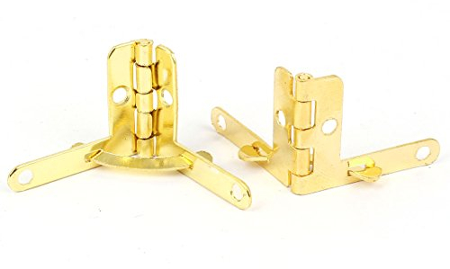 Aexit 28mmx22mm Quadrant Scharnier Gold Tone 2 stücke für Humidor Boxen Wein Zigarre Fall (08ae365475dcf114639de7ab3be341ab)