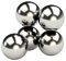5X Neodym Power Magnet Silber - Kugelmagnet extra stark rund Durchmesser 15mm - Starke Magneten Supermagnet - Haftkraft ca. 3,5 kg - Magnete für Whiteboard, Pinnwand, Magnettafel, Werkstatt