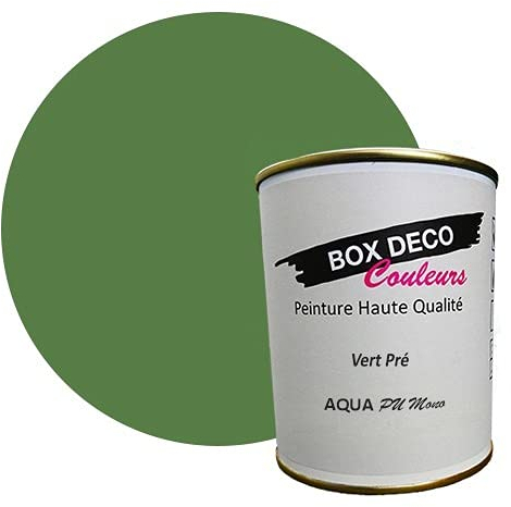 Pintura para muebles de cocina y baño a base de laca de poliuretano, aspecto satinado, Aqua PU Mono, 750 ml/7,5 m2.