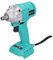 Llave de Impacto 350nm Torsion, Taladros y atornilladores Taladros de impacto 2200rpm con Mango de Goma Aislado para Mantenimiento de Vehículos