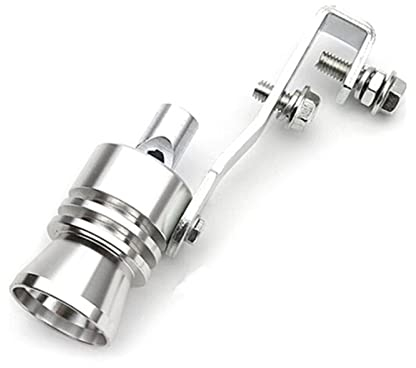 Endrohrblende Für Golf 4 6 7 Für GTI Für Tiguan Für Passat B6 B7 Für CC Für Jetta Für Polo Auspuff Turbo Sound Whistle Auspuff Endrohr (Farbe : L)