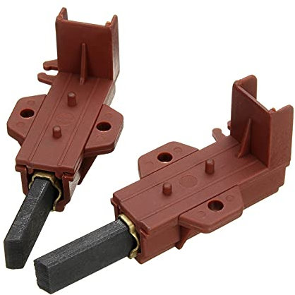 Miter 2pcs Washing Machine Motor Carbon Brush And Holder Compatible With SAMSUNG Ariston Indesit Welling