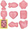 YTGER Christian Cookie Cutters | 8 Pieces Communion Christening Confirmation Easter Mould | Cookie Cutter with Chalice Holy Chalice for Easter, Halloween, Christmas, Religious Christening,