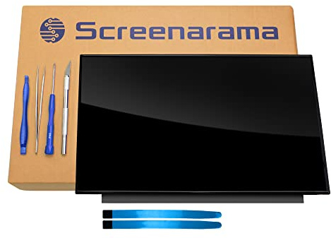 SCREENARAMA Pantalla de repuesto para HP 15-DY2702DX 15-DY2703DX, OnCell Touch, 40pins, HD 1366x768, pantalla LCD LED con herramientas