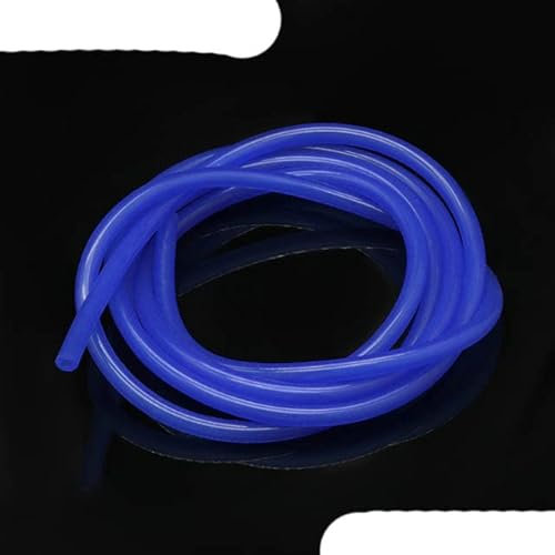 1 Meter ID 1 2 3 4 5 6 7 8 9 10 mm Silikonschlauch Flexibler Gummischlauch Lebensmittelqualität Erfrischungsgetränkerohr Wasseranschluss-Tiefblau, ID 0,5 mm AD 1 mm