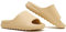 Jesindr Ciabatte Uomo Donna Estive Mare Pantofole Cozy Slides Casa Foam Slide Piscina Scarpe Nuvola Slippers Gomma Sliders Estivi Sandali, Beige, 41 EU