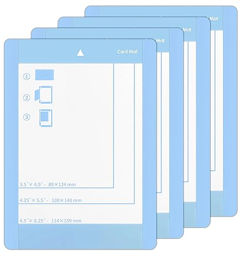 kartenmatte für Cricut Joy, 4pcs Schneidematte, Erstellen Sie individuelle Karten