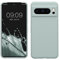 kwmobile Carcasa Compatible con Google Pixel 8 Pro Funda - Case TPU y Silicona antigolpes - Apto Carga inalámbrica - Menta Cool
