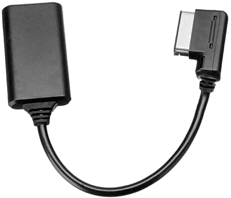 kyaoayo Audiokabel, Bluetooth 5.0 Aux-Kabel AUX Musik Kabel Interface Adapter, Bluetooth-Audiokabel für Audi, Auto-Bluetooth-Audiokabel für AMI MMI MDI Q5/A5/A7/R7/S5/Q7/A6L/A8L/A4L