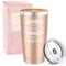 Miofula Tasse Beste Freundin Geschenke, 20oz Travel Mug Lustig Geschenke für Freundin, Tasse Personalisiert Geschenk für Freundin zum Geburtstag, Weihnachten, Freundschaft Geschenk Freundin