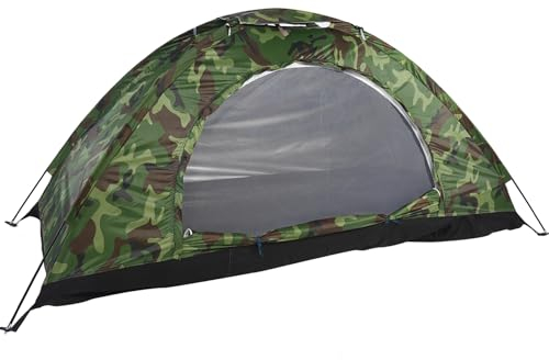 Tarnfarbe EIN-Personen-Zelt für Cam d Wandern,Ion Outdoor-Zelt