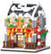 ALiquid Weihnachten Klemmbausteine Set, Weihnachtshäus Bausatz, Bausteine Set - 730 Teile (D)