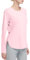 HIBETY Women's Long Sleeve Shirts UPF 50+ Sun Shirts Workout Athletic Tops Lightweight Quick Dry Rashguard Outdoor Hiking Yoga Gym Active Tees Pink S