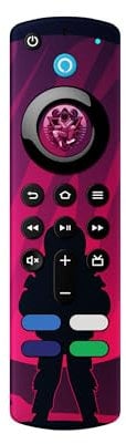 Amazon Fire TV Stick 4K Remote Custom 3M™ Vinyl Skin | Gaming Decal, Scratch-Resistant, Bubble-Free Sticker | Easy Application, Residue-Free | Made in the UK