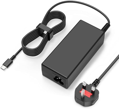45W HP EliteBook Charger L43407-001, USB-C AC Adapter for HP Spectre 13 X360 Elite X2 1012 G1, Acer Chromebook Spin 311 315 713 715 Lenovo Dell Asus Samsung Google Type C Chromebook Charger