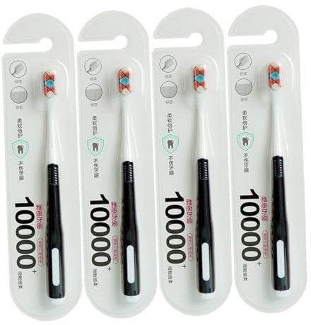 YOSADIER 4stücke Zahnbürste Für Mundpflege Mit Borsten Für Schwangere Zahnfleisch Zahnbürste Zahnreinigungswerkzeug Für Mütter Postpartale Zahnbürsten