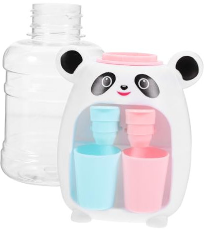 Toddmomy Distributeur Eau Miniature de Panda pour Garçon Fille Réaliste Fontaine Eau Amusante pour Maison