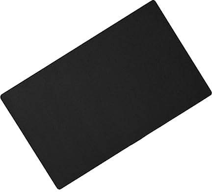 HOMOCONO Monitorabdeckung für Computer Elastische Baumwoll Schutzhülle Staubdichte Abdeckung für Bildschirm Schwarz für Büro und Zuhause mit Hoher Festigkeit