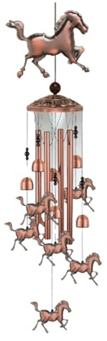 Flaroey Wind Chimes Retro Mobile Wind Chime for Home Garden Indoor Outdoor Patio Yard Decor