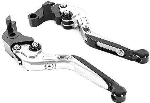Motorrad-Bremsen/Kupplungshebel für Yamaha WR 125X 2011–2015 - CNC - für Rennen - verstellbar - zusammenklappbar - ausziehbar