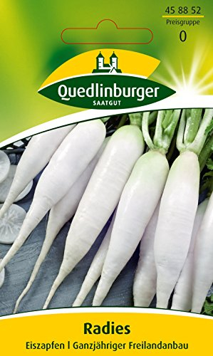 Radies Eiszapfen l Ganzjähriger Freilandanbau (Raphanus sativus) Standardsaatgut EG-Norm