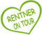 cartattoo4you® AK-00265 | Rentner ON Tour im Herz| K-Serie | Autoaufkleber Aufkleber Car Sticker Spruch Farbe apfelgrün,in 24 Farben erhältlich,glänzend 13 x 10 cm Waschstrassenfest