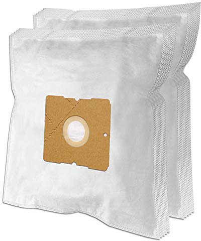 Staubbeutel24 SB10FP903 Bolsas para aspiradoras AEG-ELECTROLUX GR 50, NILFISK Coupé, Philips HR6325, HR6326, HR6327, Samsung y Dirt Devil (10 Unidades), Microfieltro, Blanco
