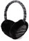 Pesaat Ohrenwärmer kinder mädchen Flauschige Ohrenschützer Jungen Warmer Earmuffs Winter (Schwarz)