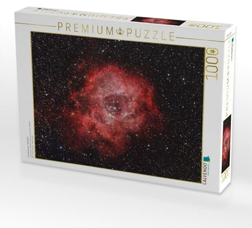 CALVENDO Puzzle Rosettennebel / NGC2237 | 1000 Teile Lege-Größe 64 x 48 cm Foto-Puzzle für glückliche Stunden