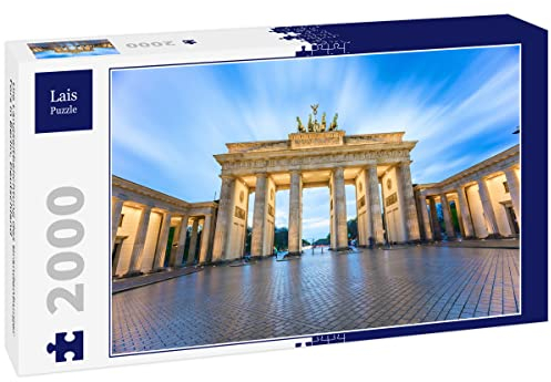 Lais Puzzle Die Langzeitbelichtung des Brandenburger Tors in Berlin, Deutschland 2000 Teile