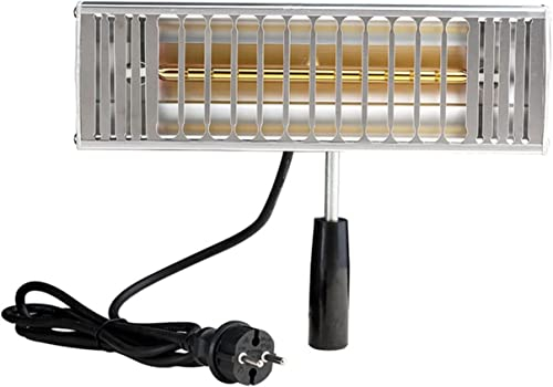 Essiccatore per vernici Essiccatore a infrarossi Lampada per polimerizzazione a infrarossi da 1000 W Pellicola solare Test per pellicole ad alta temperatura Lampada da forno Lampada per verniciatura