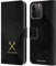 Head Case Designs Officially Licensed West Ham United FC Black & Gold Hammer Marque Kit Leather Wallet Case Compatible With Apple iPhone 15 Pro Max