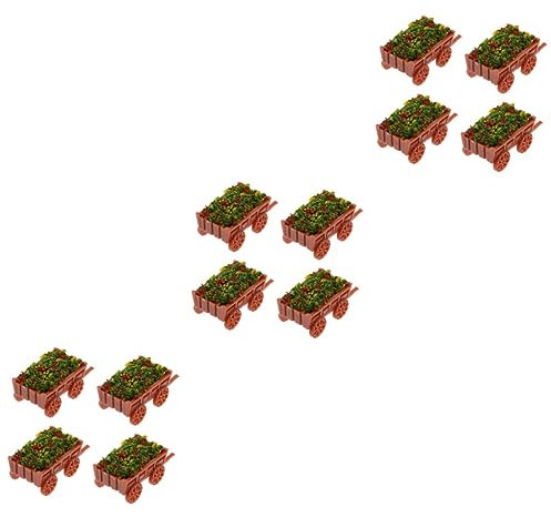 pflanzenständerYARNOW 12 Stück Miniatur-Schwimmer für den Garten, Miniatur-Kunstpflanzen in Töpfen, Mini-Blumenbeete, Pflanzen, Modellbäume, Hochbeet im Garten, DIY-Zubehör, Kunststoff-Bonsa