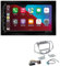 ESX VMX700DAB 2-DIN Autoradio kompatibel mit Wireless Apple CarPlay Android Auto Bluetooth DAB+ passend für Ford EcoSport ab 2014 Silber