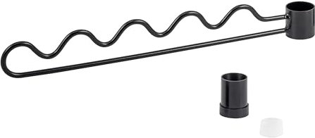 bremermann Zusatz-Rankhilfe, Rankelhilfe für Teleskop-Blumenregal (Schwarz)