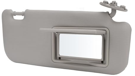 Right Passenger Side Sun Visor, Front Right Sun Visor with Mirror 7431002G40B0 Passenger Side Sun Visor Sunshade Interior Accessories, Passenger Right Side Sun Visor Replacement