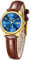 Taxau Brauner Gurt Blaues Zifferblatt Uhr Damen Uhren Damen Wasserdichtes Anspruchsvoll Damenuhren Armbanduhr Mit Datumsanzeige Luxus Ladies Women Watch