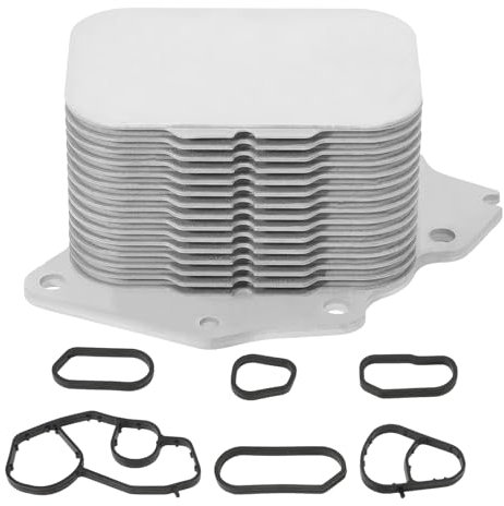 Anlseiod Refroidisseur d'huile pour Berlingo C2 C3 C4 C5 C-Max Fiesta Focus Mondeo 2 3 5 peugeot 206 207 208 2008 308 3008 Partner 2003-Oil Cooler Filtres pour liquide Refroidisseme