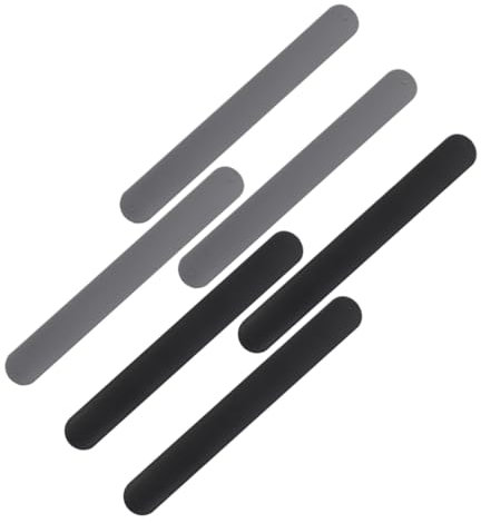 Vaguelly 6stücke Silikon Metall Streifen Geschenkpapierhalterband Wickelstreifen Zum Ordnen Und Sichern Von Geschenkpapier Und Postern Für Diy Verpackung