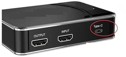 Commutateur Vidéo, Carte de capture de jeu vidéo 280H, enregistreur vidéo Full HD 1080P, boîtier de capture for, 360, One, PS4, clé USB