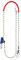 Treeup Sicherungsseil Prot 4 AF 104 Seilsicherung Absturzsicherung (3 Meter)