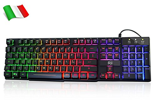 Gaming_Tastaturen RK100+ (5 colori arcobaleno)