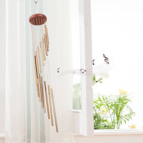 36 Lange Windspiele im Freien 18 Aluminiumlegierungs Rohre Wind Chimes für Indoor Garten Terrasse Balkon Geburtstagsgeschenk